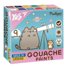 Гуаш "YES" 9 кол. 20 мл /230401/ "Pusheen" (1/18) Гуаш "YES" 9 кол. 20 мл /230401/ "Pusheen" (1/18)