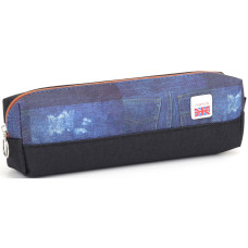 Пенал "Bourgeois" /KJ3223/ Dark blue 21*4.5*6см