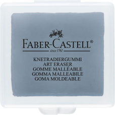 Гумка "Faber-Castell" /127220/ 7020-18 "КЛЯЧКА" СІРА, у пласт. коробці (18) Гумка "Faber-Castell" /127220/ 7020-18 "КЛЯЧКА" СІРА, у пласт. коробці (18)