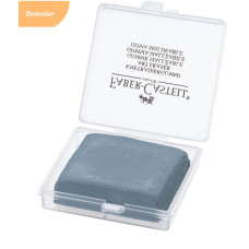Гумка "Faber-Castell" /127220/ 7020-18 "КЛЯЧКА" СІРА, у пласт. коробці (18)