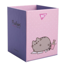 Стакан-підставка для ручок "YES" /708333/ "Pusheen", картон (1/48)