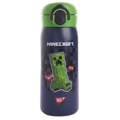 Термос "YES  /708373/ "Minecraft.Creeper" 420 мл (1/50)
