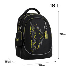 Рюкзак "Kite" /DC26-700M/ Education 700 DC Batman (1/6)