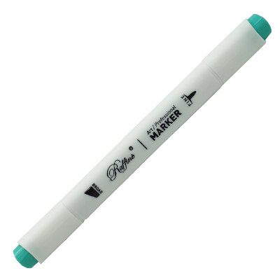 Скетч Маркер двосторонній "Raffine" /7800-6CB/ (B815)  Mint Green Light  (6)