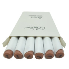 Скетч Маркер двосторонній "Raffine" /7800-6CB/ (R222)  Tan  (6)