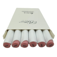 Скетч Маркер двосторонній "Raffine" /7800-6CB/ (R323)  Dull Red Purple  (6)