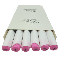 Скетч Маркер двосторонній "Raffine" /7800-6CB/ (R605)   Cerise  (6)