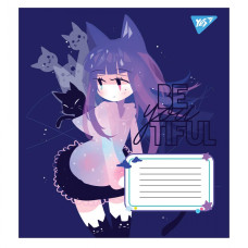 Зошит уч. "YES" 12арк.// /766557/ "BeYouTiful" (25/500)