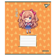Зошит уч. "YES" 18арк.# /767990/ "Anime girls" (25/400)
