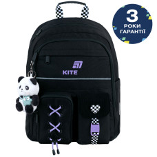 Набір "Kite" /SET_K26-584M-2/  рюкзак + пенал + сумка для взуття 584 Panda Love (1/6)