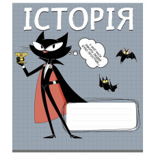Зошит уч. "Школярик" 48арк.# /3743K/ ПРЕДМЕТКА Історія Котячі пригоди (8/96)