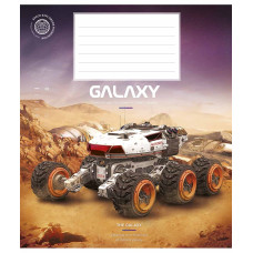 Зошит уч. "Школярик" 18арк.# /3385K/ "Galaxy life" ВД-лак (хлопчик) (25/250)