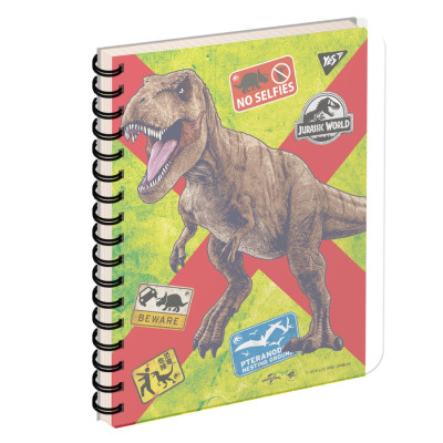 Блокнот "YES" А5/144  4в1 /681872/ "Jurassic World. Dino tracker", пластик обкл., з розділ. (3/30)