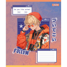 Зошит уч. "1B" 12арк.== /768120/ "Follow Anime" (25/500)