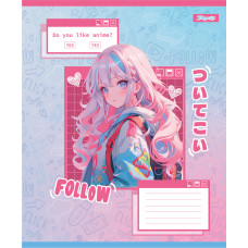 Зошит уч. "1B" 12арк.== /768120/ "Follow Anime" (25/500)