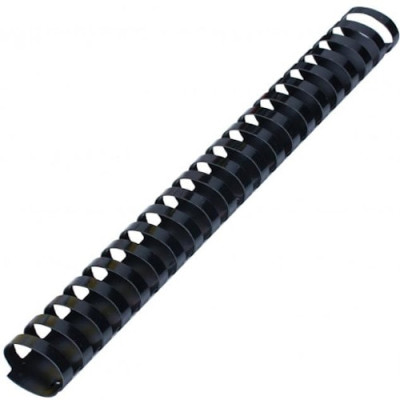Пружина пластик "JO" /BS32114BK/ d=32 мм, А4, 300арк., чорна (50)