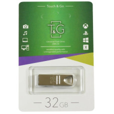 Флеш пам'ять "T&G" 32GB металева серія 117 срібло