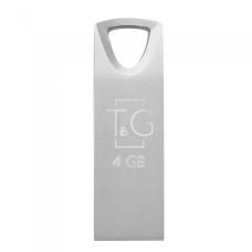 Флеш пам'ять "T&G" 4GB металева серія 117 срібло