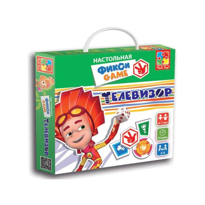 STOCK Фиксі гра "Vladi Toys" /VT2108-02/ "Телевізор" Ходилка (1)