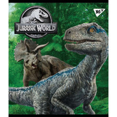 Зошит уч. "YES" 48арк.# /765324/ "Jurassic world"  Ірідіум+гібрід.виб.лак (5/100)