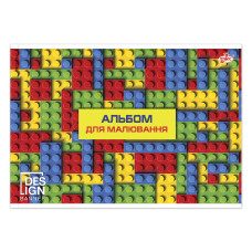 Альбом для малювання "Бріск" А4/16арк. /АВ-6/ (100г/м2) скоба (24/192)