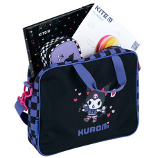 Портфель А4 на блискавці "Kite" /HK26-589-1/ A4, 1 від., 589 Kuromi-1 (1/25)