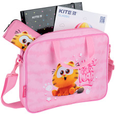 Портфель А4 на блискавці "Kite" /GF26-589/ A4, 1 від., 589 Garfield (1/25)