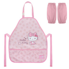 Фартух з нарукавниками "Kite" /HK26-161-1/ 55x47 см, Education Hello Kitty (1/25)