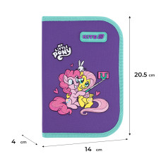 Пенал "Kite" /LP26-622/ 1 від., 2 відв., без наповнення 622 My Little Pony (1/48)