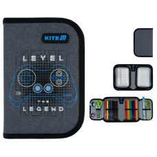 Пенал "Kite" /K26-622H-6/ 1 від., 2 відв., з наповненням 622H Level UP (1/42)