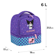 Сумка для ланчу "Kite" /HK26-2708/ 21,5x19x17 см Kuromi (1/20)