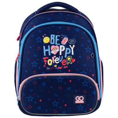 Рюкзак каркасний "GoPack" /GO24-597M-3/ Education 597M-3 Be Happy (66841) (1/8)