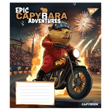 Зошит уч. "YES" 12арк.== /767792/ "Капібара Epic Capybara" (25/500)