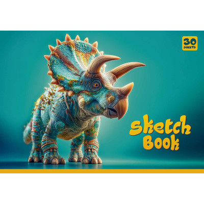 Альбом для малювання "Star" А4/30арк./PB-GB-030-8578/ склейка, 100г/м2, УФ-лак (15/75)