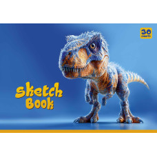 Альбом для малювання "Star" А4/30арк./PB-GB-030-8578/ склейка, 100г/м2, УФ-лак (15/75)