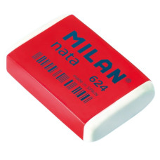 Гумка "MILAN" /cpm624/ "NATA" прямокутна, біла,в плівці 3.9 x 2.7 x 0.9см (24/600) Гумка "MILAN" /cpm624/ "NATA" прямокутна, біла,в плівці 3.9 x 2.7 x 0.9см (24/600)