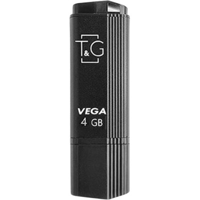 Флеш пам'ять "T&G" 4GB Vega серiя 121 Black