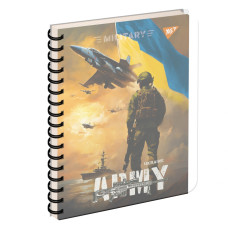 Блокнот "YES" А5/144 4в1 /681959/ "Army Ukraine", пластик обкл., з розділ. (3/30) Блокнот "YES" А5/144 4в1 /681959/ "Army Ukraine", пластик обкл., з розділ. (3/30)