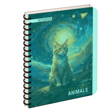 Блокнот "YES" А5/144 4в1 /681972/ "Dreamer animals", пластик обкл., з розділ. (3/30) Блокнот "YES" А5/144 4в1 /681972/ "Dreamer animals", пластик обкл., з розділ. (3/30)