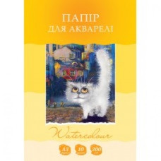 Папка для акварелі А3/10арк "Рюкзачок" /БА-7/ картон,  200 г/м2 (1/10)