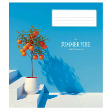 Зошит уч. "Star" 36арк.== /3621L/ "Summer Vibes" ВД-лак (дівчинка) (20/160)
