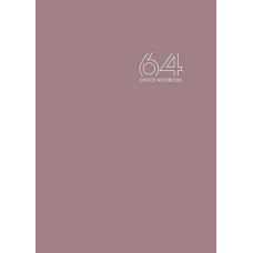 Зошит А4/64арк. "Bourgeois" /диз.23227/  інтегр.обкл., мат.лам., вн.блок 55г, # (1/10)