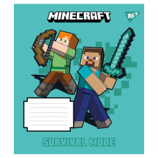 Зошит уч. "YES" 24арк.# /767561/ "Minecraft Signs" (20/320)