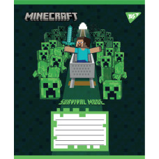 Зошит уч. "YES" 24арк.# /767568/ "Minecraft Walls" (20/320)
