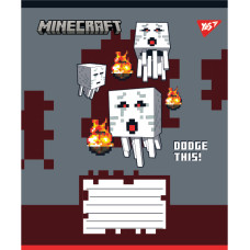 Зошит уч. "YES" 24арк.# /767568/ "Minecraft Walls" (20/320)