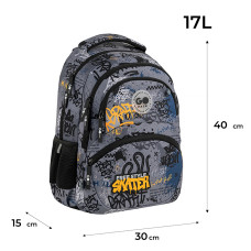 Рюкзак "GoPack" /GO26-175M-5/ Education 175M-5 Free Style (1/10)