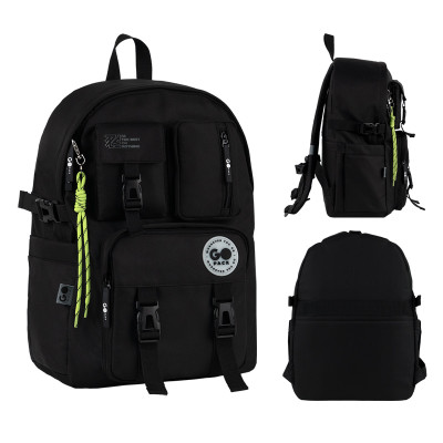 Рюкзак "GoPack" /GO26-2500L-3/ Education Teens 2500L чорний (1/10)