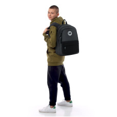 Рюкзак "GoPack" /GO26-141L-4/ Education Teens 141L чорний, сірий (1/10)