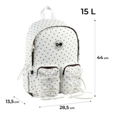 Рюкзак "GoPack" /GO26-130L-1/ Education Teens 130L молочний (1/10)