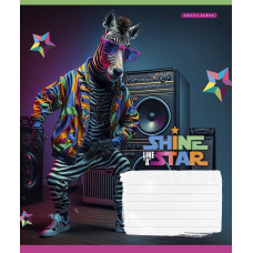 Зошит уч. "Школярик" 24арк.== /3276L/ "Dance star" виб.УФ-лак (хлопчик) (25/200)